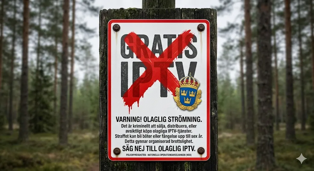 Gratis IPTV risker och säkerhetsvarning