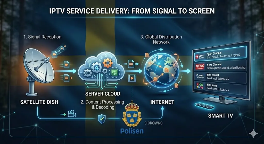 Hur fungerar IPTV teknisk förklaring