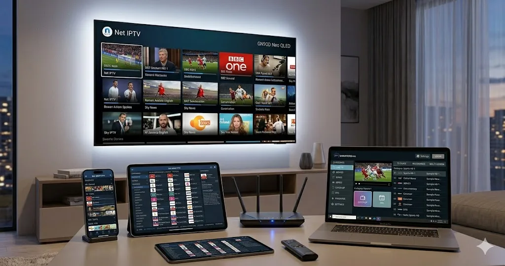 IPTV player programvara och uppspelning