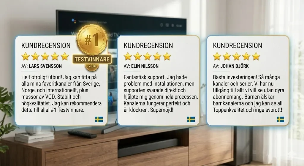 IPTV recensioner och kundomdömen