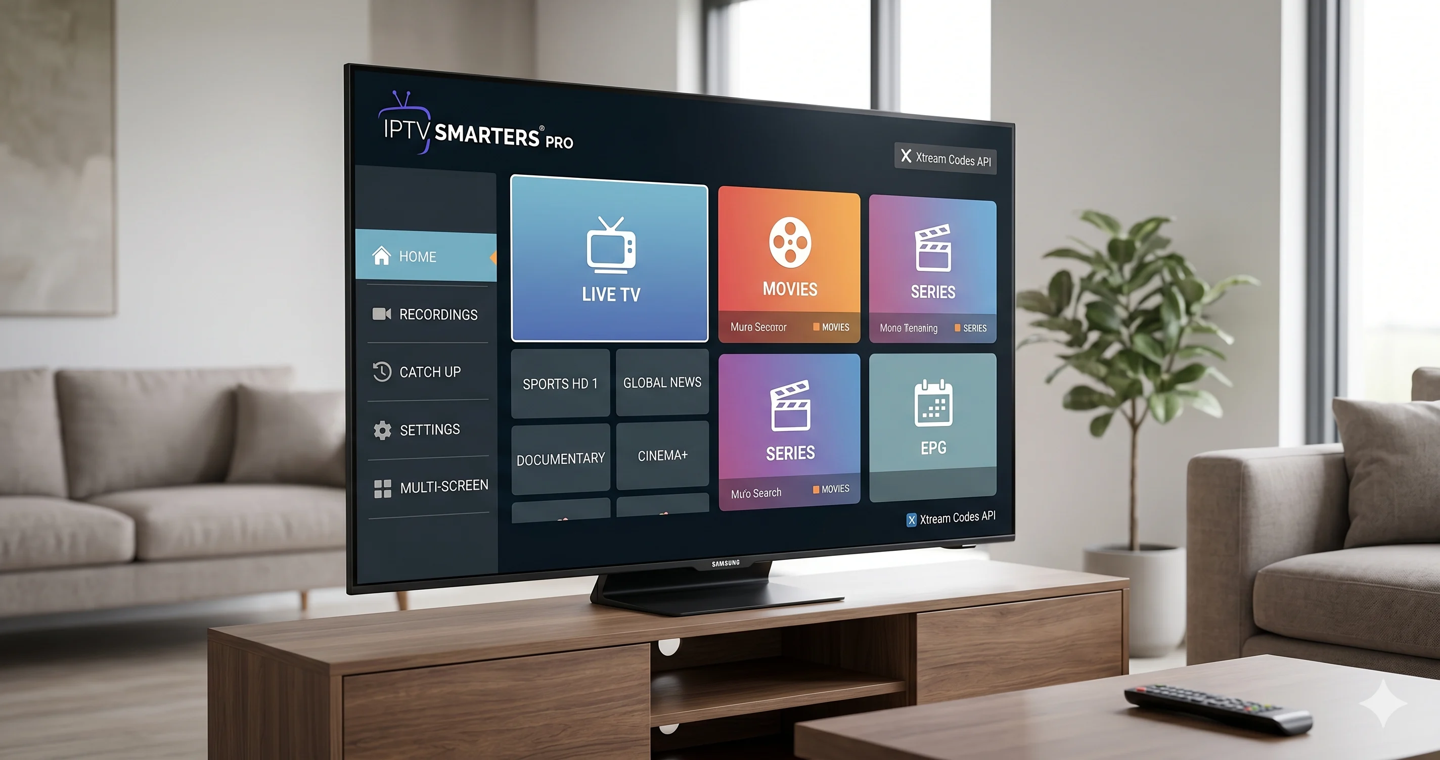 IPTV på Samsung Smart TV – installera appen steg för steg