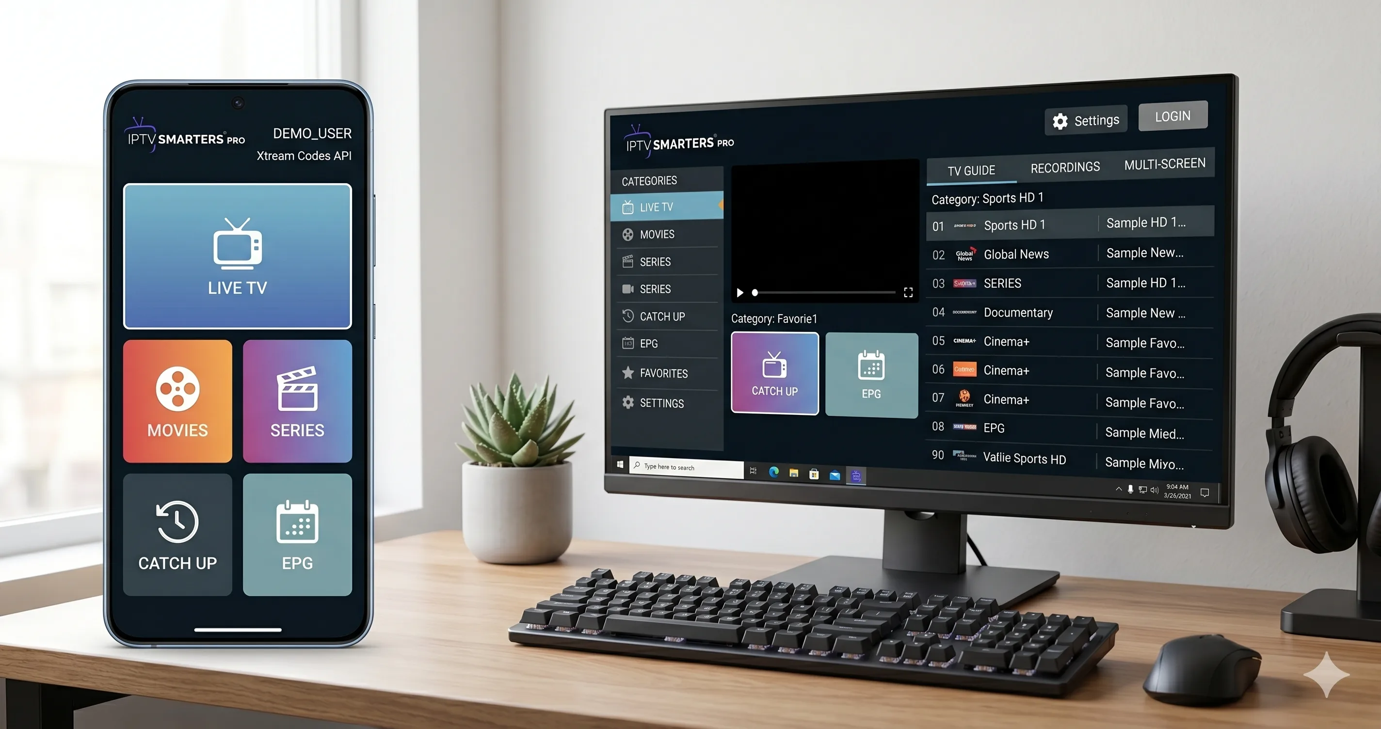 Bästa IPTV-appen för Smart TV, Android och iPhone